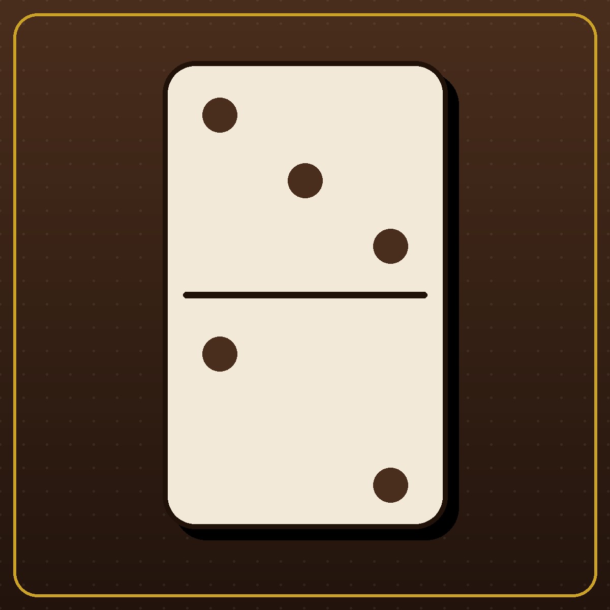 Domino Mini Traveler Kayu Sonokeling